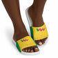 Benin Football Slide Sandals Go Champions Les Guepards