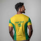 Afro Benin Football Custom T shirt Come On Les Guepards - African Pride