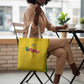 Benin Football Tote Bag Go Champions Les Guepards