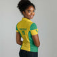 Afro Benin Football Custom Women Polo Shirt Come On Les Guepards - African Pride