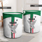 Afro Sudan Football Laundry Basket Come On Falcons of Jediane - African Pride