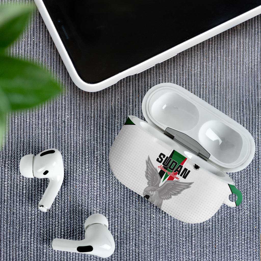 Sudan Football AirPods Case Go Champions Falcons of Jediane