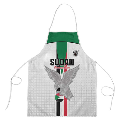 Sudan Football Apron Go Champions Falcons of Jediane