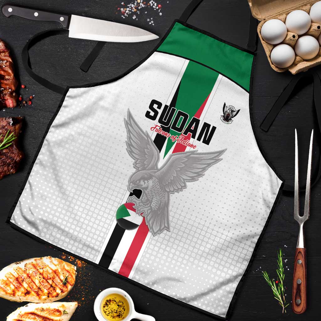 Sudan Football Apron Go Champions Falcons of Jediane