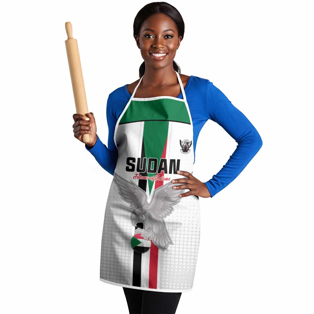 Sudan Football Apron Go Champions Falcons of Jediane