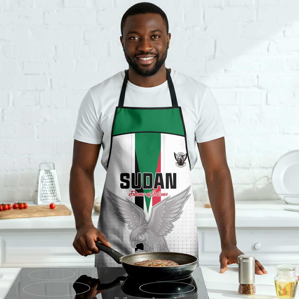 Sudan Football Apron Go Champions Falcons of Jediane