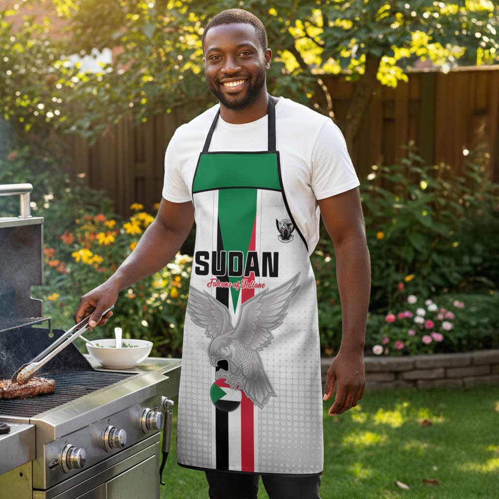 Sudan Football Apron Go Champions Falcons of Jediane