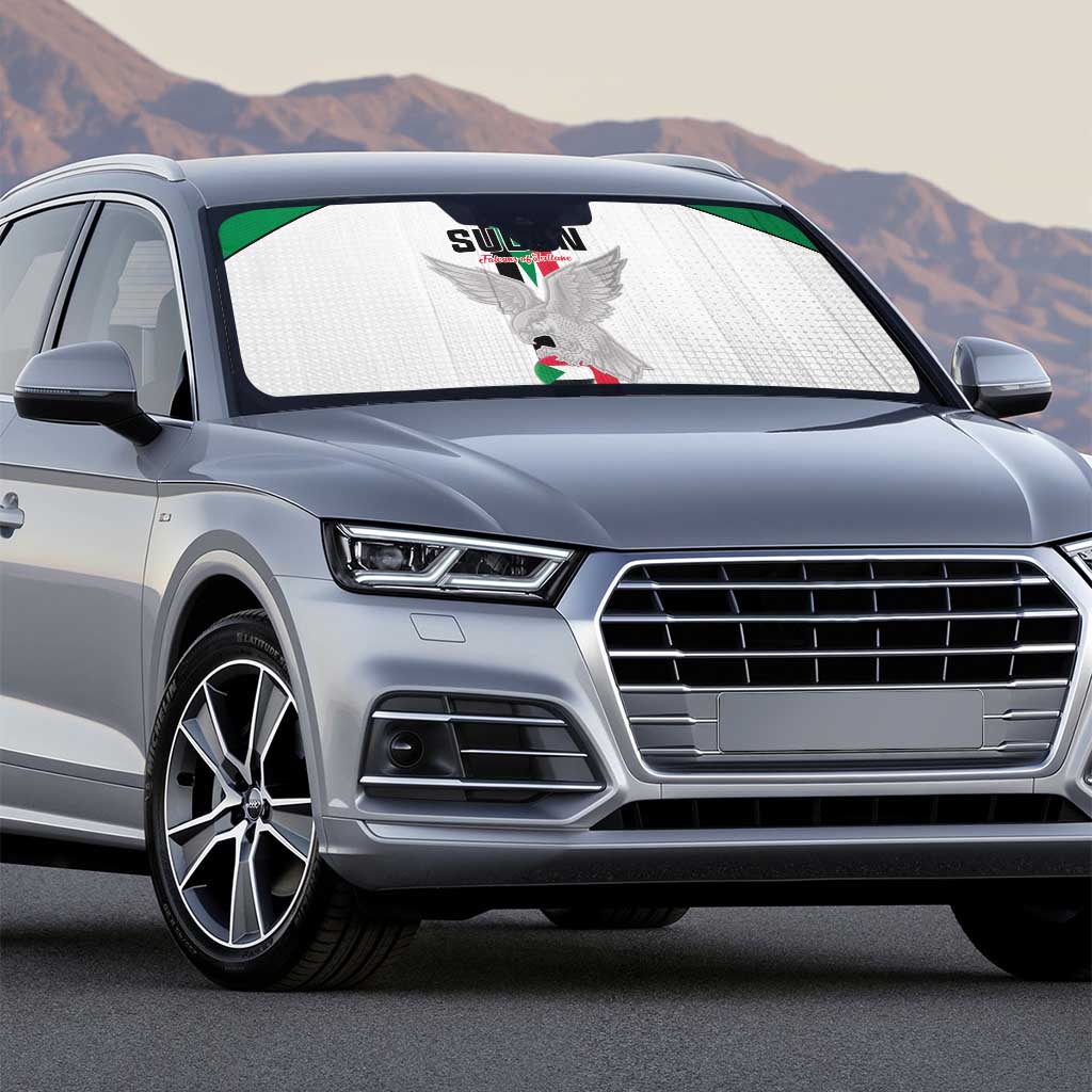Sudan Football Auto Sun Shade Go Champions Falcons of Jediane