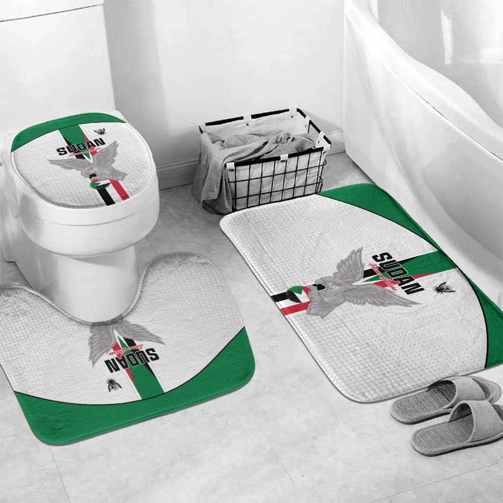 Sudan Football Bathroom Set Go Champions Falcons of Jediane