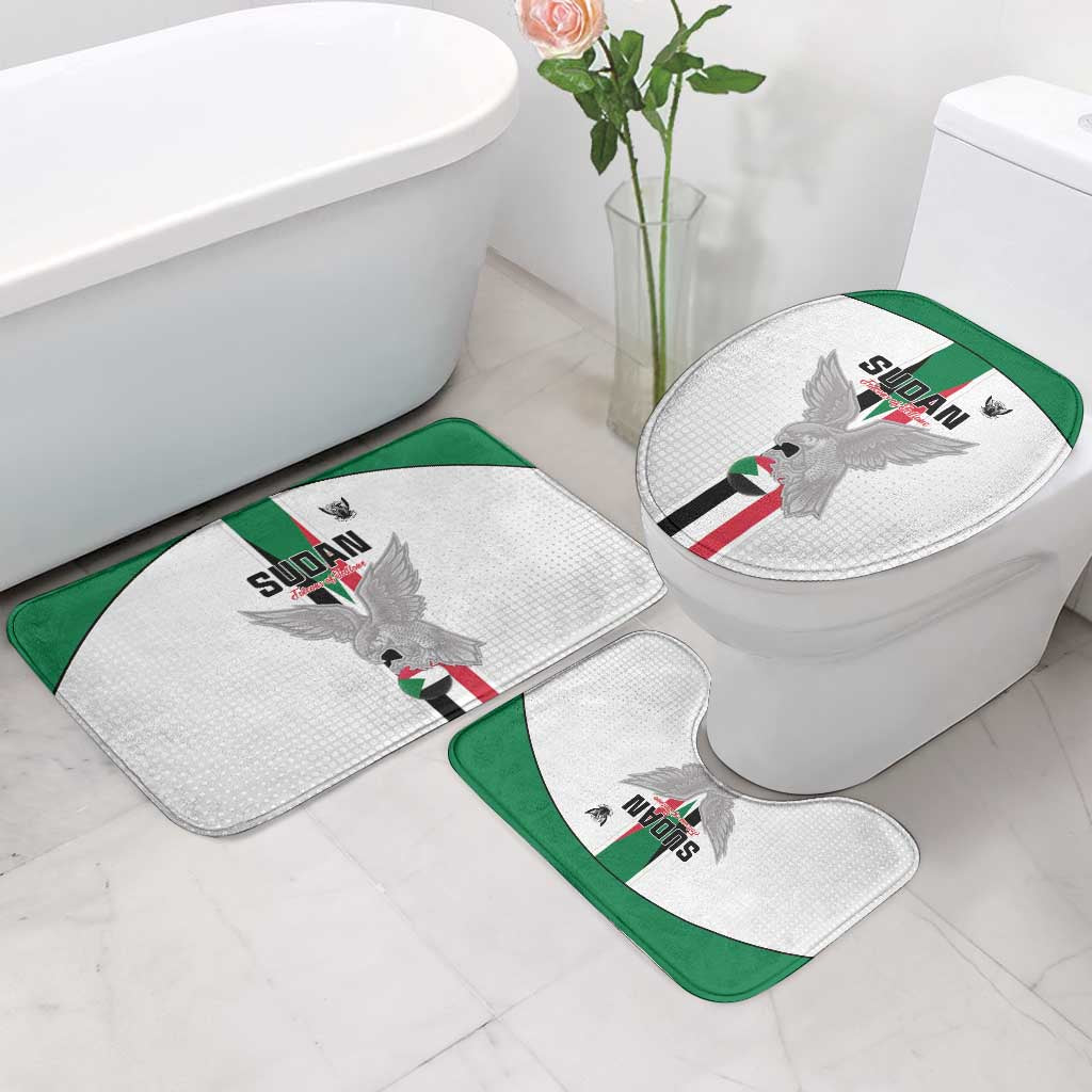 Sudan Football Bathroom Set Go Champions Falcons of Jediane