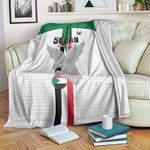 Afro Sudan Football Blanket Come On Falcons of Jediane - African Pride