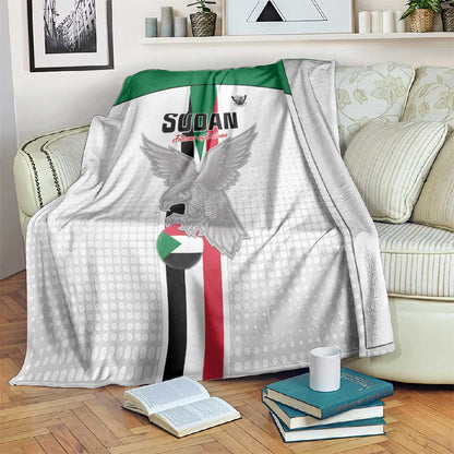 Afro Sudan Football Blanket Come On Falcons of Jediane - African Pride
