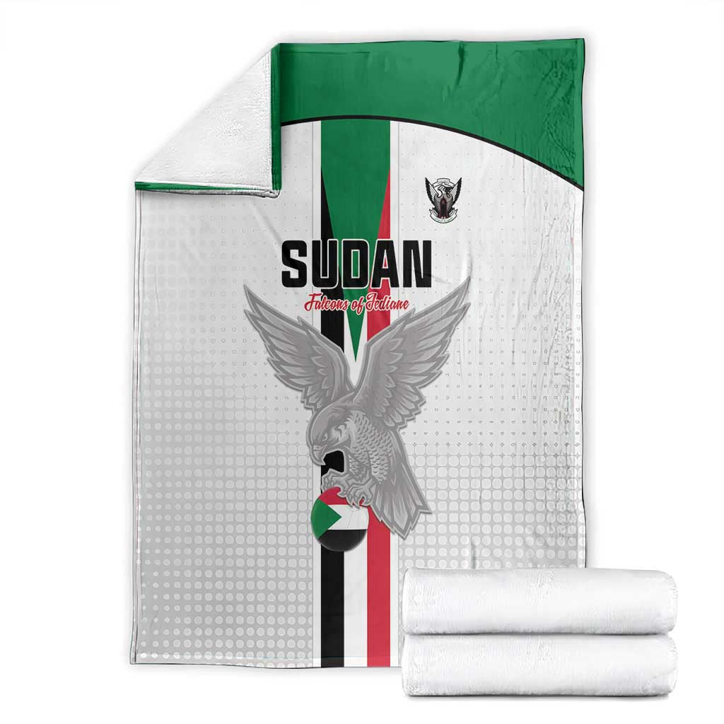 Afro Sudan Football Blanket Come On Falcons of Jediane - African Pride