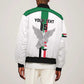 Afro Sudan Football Custom Bomber Jacket Come On Falcons of Jediane - African Pride
