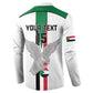 Custom Sudan Football Button Sweatshirt Go Champions Falcons of Jediane