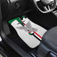 Afro Sudan Football Custom Car Mats Come On Falcons of Jediane - African Pride