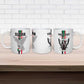 Custom Sudan Football Ceramic Mug Go Champions Falcons of Jediane