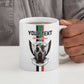 Custom Sudan Football Ceramic Mug Go Champions Falcons of Jediane