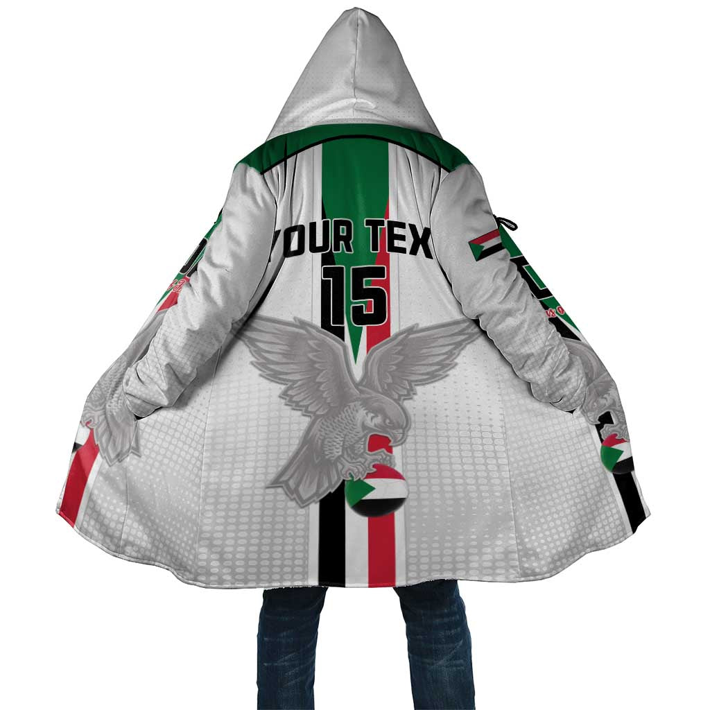 Custom Sudan Football Cloak Go Champions Falcons of Jediane