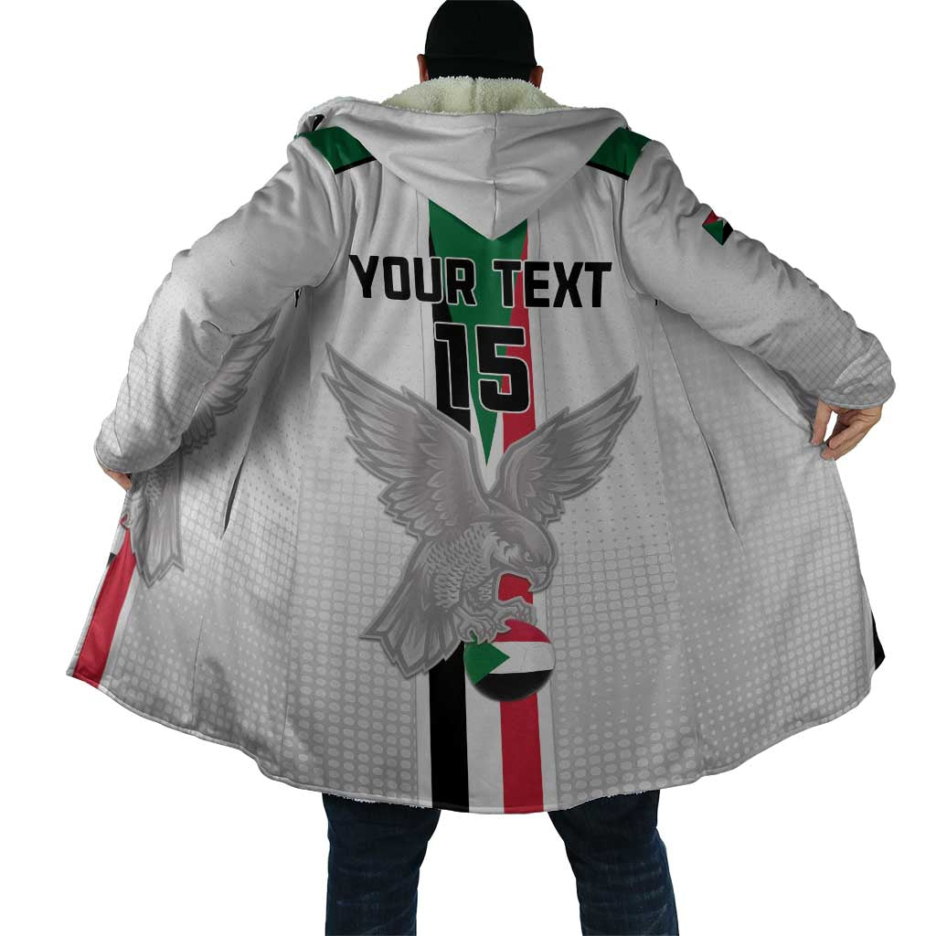 Custom Sudan Football Cloak Go Champions Falcons of Jediane