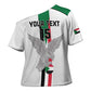 Custom Sudan Football Cross Shoulder Shirt Go Champions Falcons of Jediane