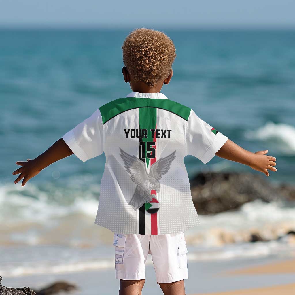 Afro Sudan Football Custom Kid Hawaiian Shirt Come On Falcons of Jediane - African Pride
