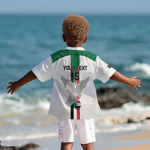 Afro Sudan Football Custom Kid Hawaiian Shirt Come On Falcons of Jediane - African Pride