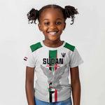 Afro Sudan Football Custom Kid T shirt Come On Falcons of Jediane - African Pride