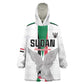 Afro Sudan Football Custom Kid Wearable Blanket Hoodie Come On Falcons of Jediane - African Pride