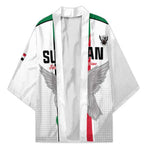 Custom Sudan Football Kimono Go Champions Falcons of Jediane