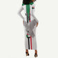 Afro Sudan Football Custom Long Sleeve Bodycon Dress Come On Falcons of Jediane - African Pride