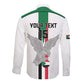 Afro Sudan Football Custom Long Sleeve Button Shirt Come On Falcons of Jediane - African Pride