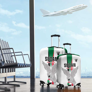 Afro Sudan Football Luggage Cover Come On Falcons of Jediane - African Pride