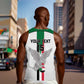 Afro Sudan Football Custom Men Tank Top Come On Falcons of Jediane - African Pride