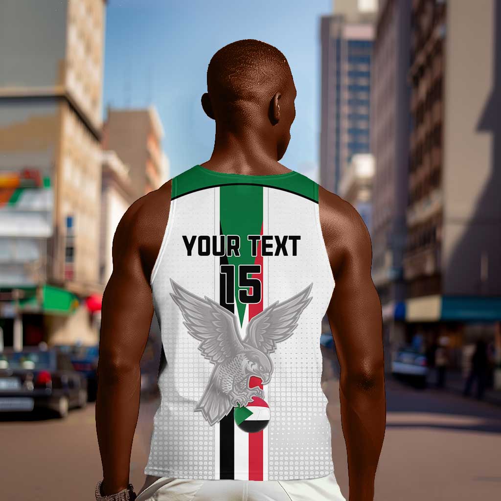 Afro Sudan Football Custom Men Tank Top Come On Falcons of Jediane - African Pride