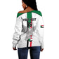 Afro Sudan Football Custom Off Shoulder Sweater Come On Falcons of Jediane - African Pride