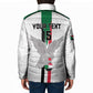 Custom Sudan Football Padded Jacket Go Champions Falcons of Jediane