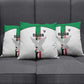 Sudan Football Pillow Cover Go Champions Falcons of Jediane