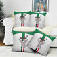 Sudan Football Pillow Cover Go Champions Falcons of Jediane