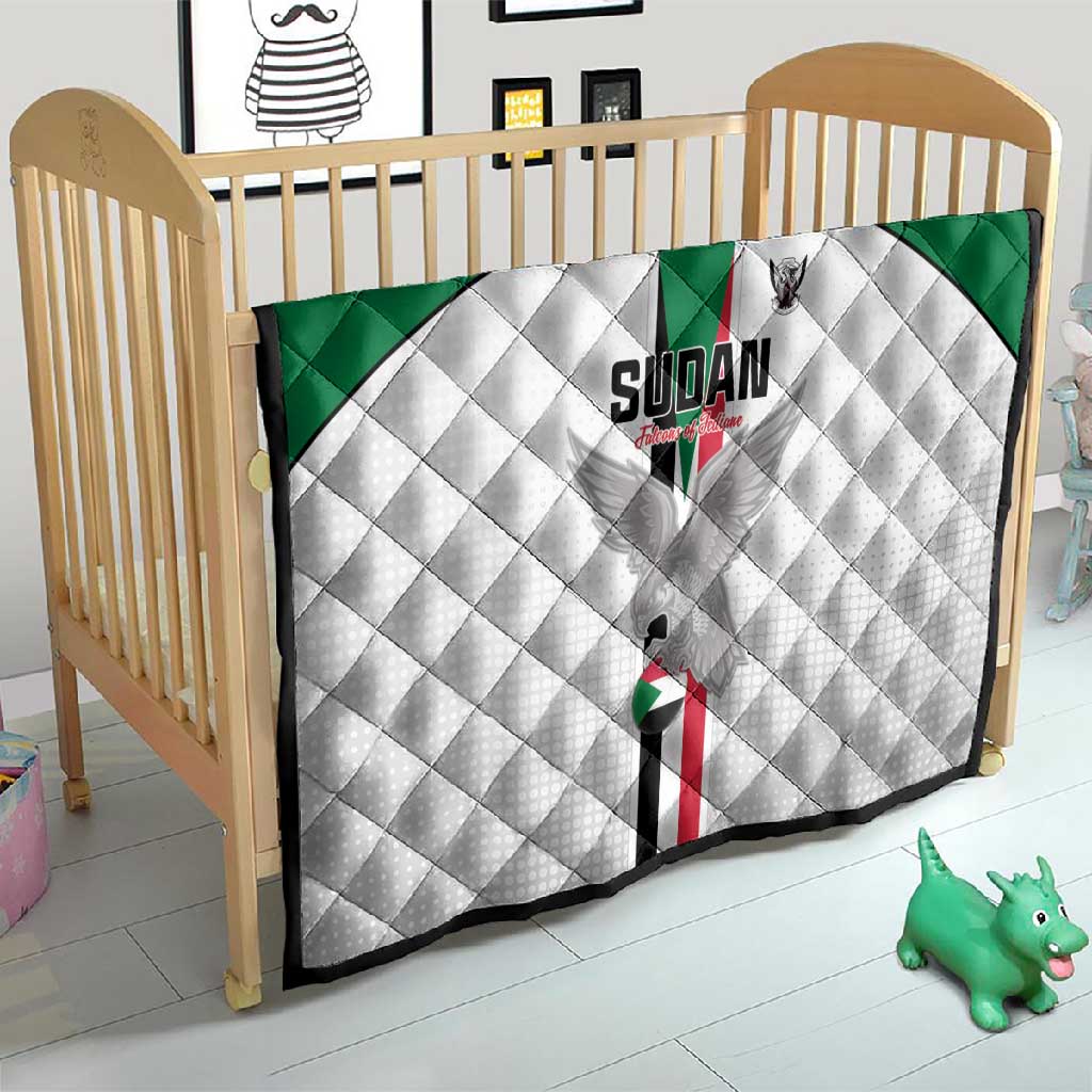 Afro Sudan Football Quilt Come On Falcons of Jediane - African Pride