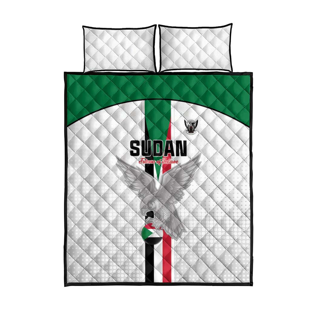 Afro Sudan Football Quilt Bed Set Come On Falcons of Jediane - African Pride