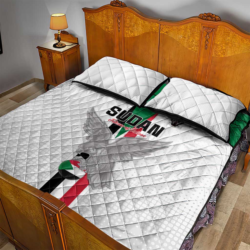 Afro Sudan Football Quilt Bed Set Come On Falcons of Jediane - African Pride