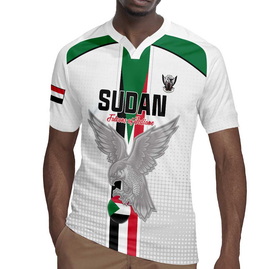 Afro Sudan Football Custom Rugby Jersey Come On Falcons of Jediane LT15