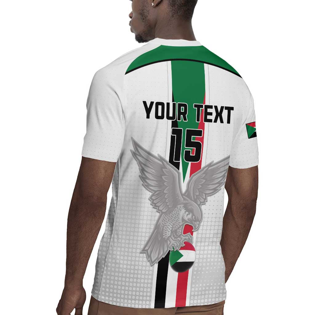 Afro Sudan Football Custom Rugby Jersey Come On Falcons of Jediane LT15