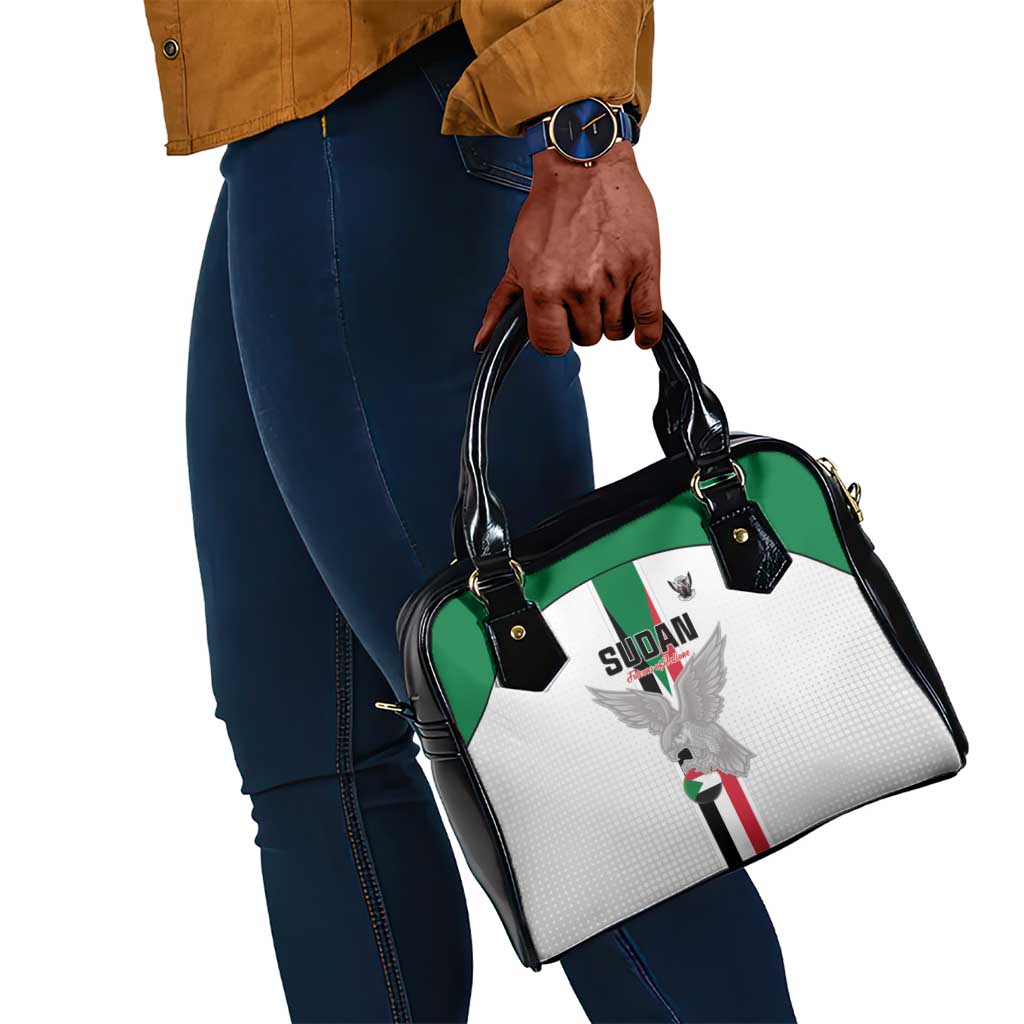 Afro Sudan Football Shoulder Handbag Come On Falcons of Jediane - African Pride