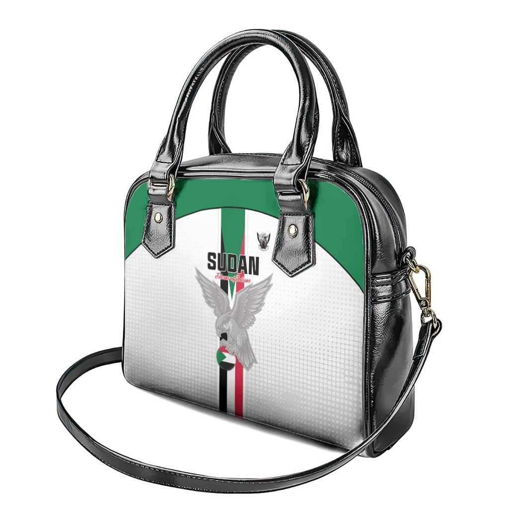 Afro Sudan Football Shoulder Handbag Come On Falcons of Jediane - African Pride
