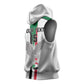 Afro Sudan Football Custom Sleeveless Hoodie Come On Falcons of Jediane - African Pride