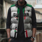Custom Sudan Football Sleeveless Puffer Jacket Go Champions Falcons of Jediane