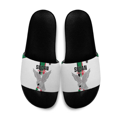 Sudan Football Slide Sandals Go Champions Falcons of Jediane
