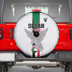 Afro Sudan Football Spare Tire Cover Come On Falcons of Jediane - African Pride